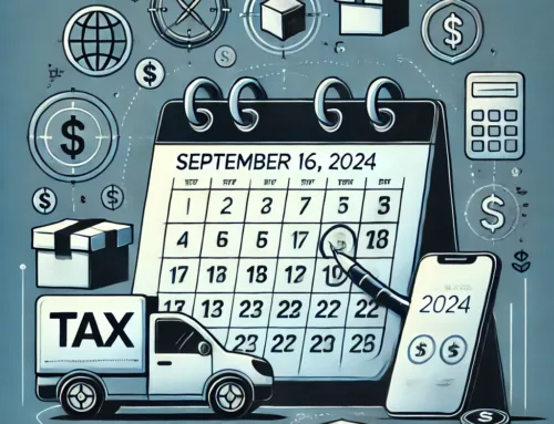 Third Estimated Tax Payment Due Sept. 16, 2024